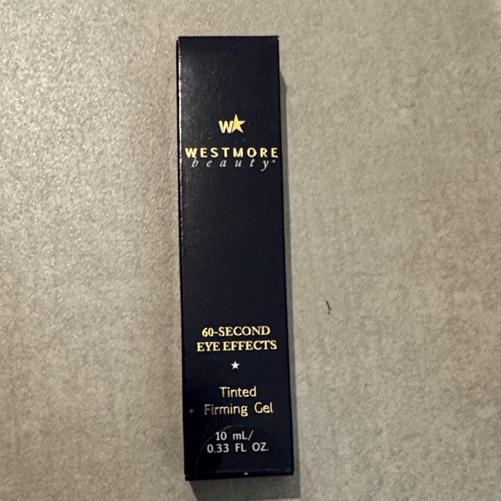 Westmore Beauty Tinted Firming Gel 10ml 60 seconds eye effects BRAND NEW